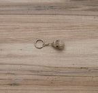 Crowned Cone Shell Bikini Charm Silver