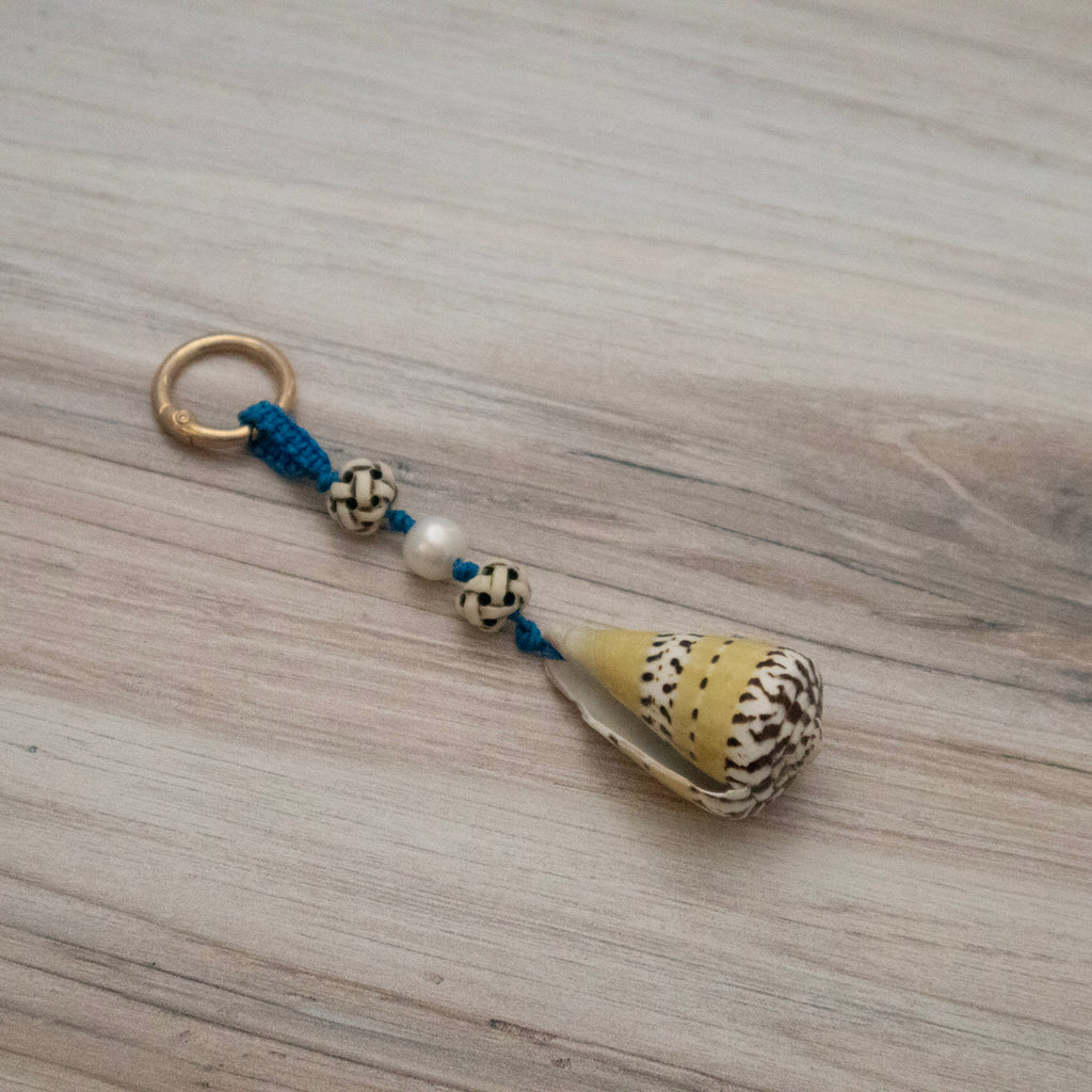 Captain Cone Shell Bag Charm