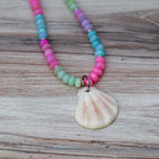 Jade & Pectin Shell Necklace