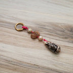 Striated Cone Shell Bag Charm