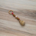 Abbreviated Cone Shell Bag Charm