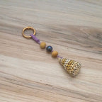 Flea Cone Shell Bag Charm