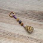 Flea Cone Shell Bag Charm