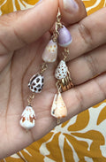 Tiny Mixed Hawaiian Cone Shell Earrings